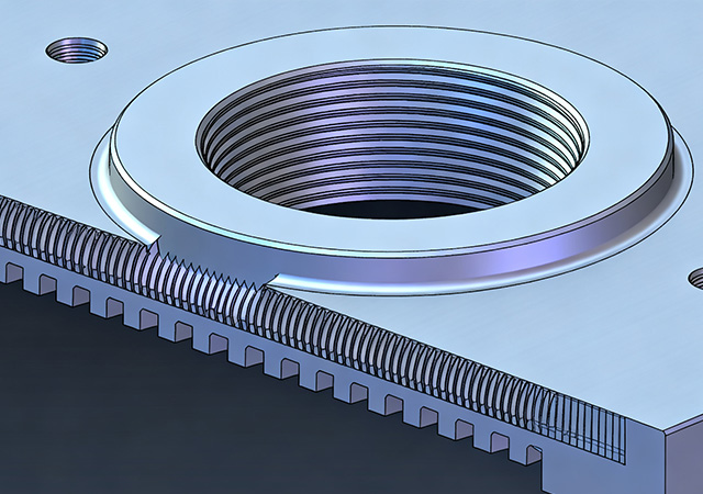 Tapped Counterbore Sinkpad Design: Threaded Precision for Secure High-Power Integration
