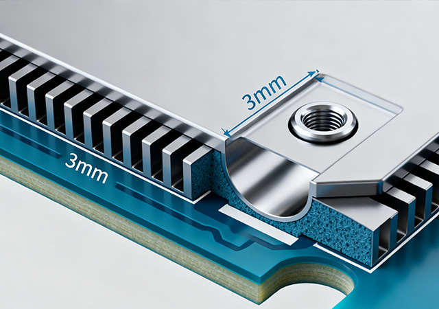 3mm Counterbore Sinkpad PCB: Flat-Bottomed Precision for High-Power Miniaturization