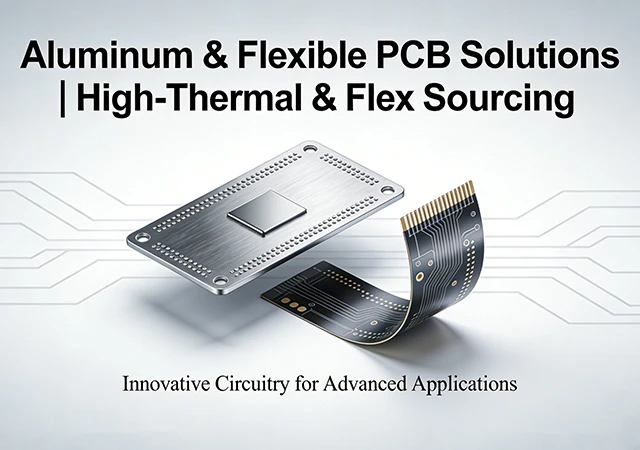 Aluminum & Flexible PCB Solutions | High-Thermal & Flex Sourcing