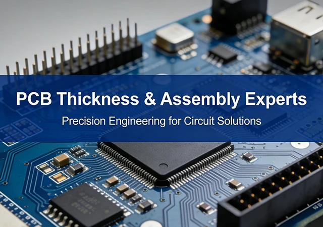 PCB Thickness & Assembly Experts | Turnkey FR4 & Aluminum Flex Solutions