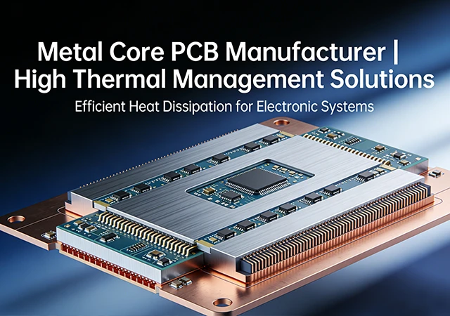 Metal Core PCB Manufacturer | High Thermal Management Solutions