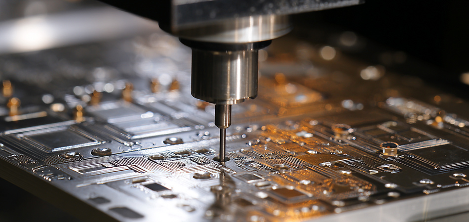 Counterbore holes in aluminum PCB