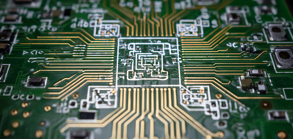 RF Application Blind Vias Al PCB