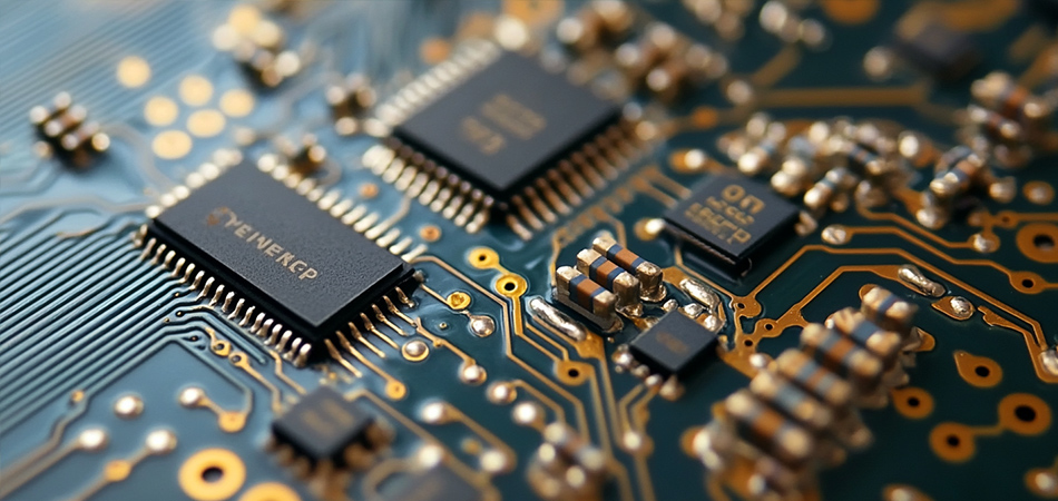 3mm Diameter Counterbore FR4 PCB