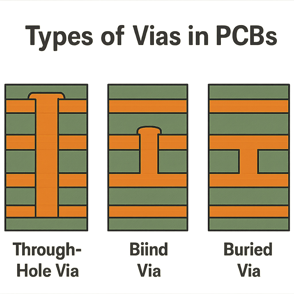 blind/buried via PCB
