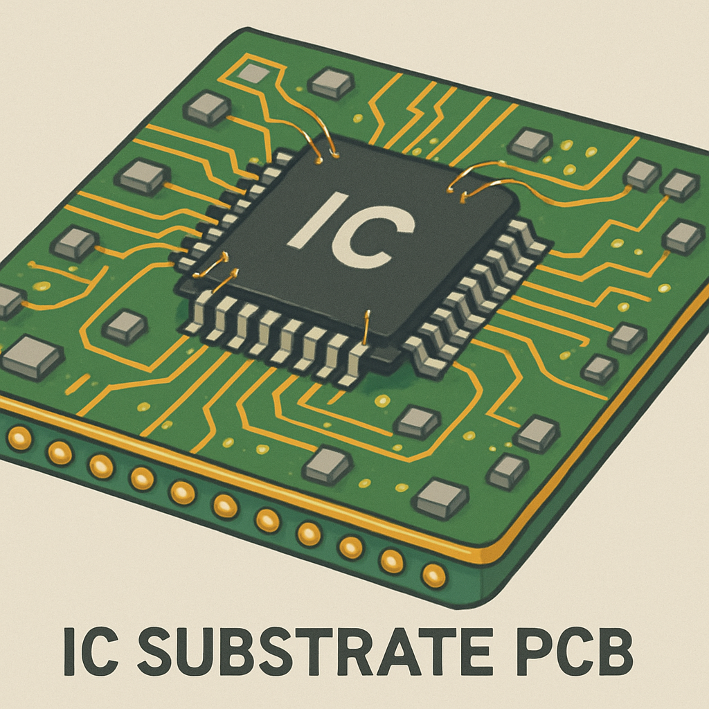 IC substrate pcb