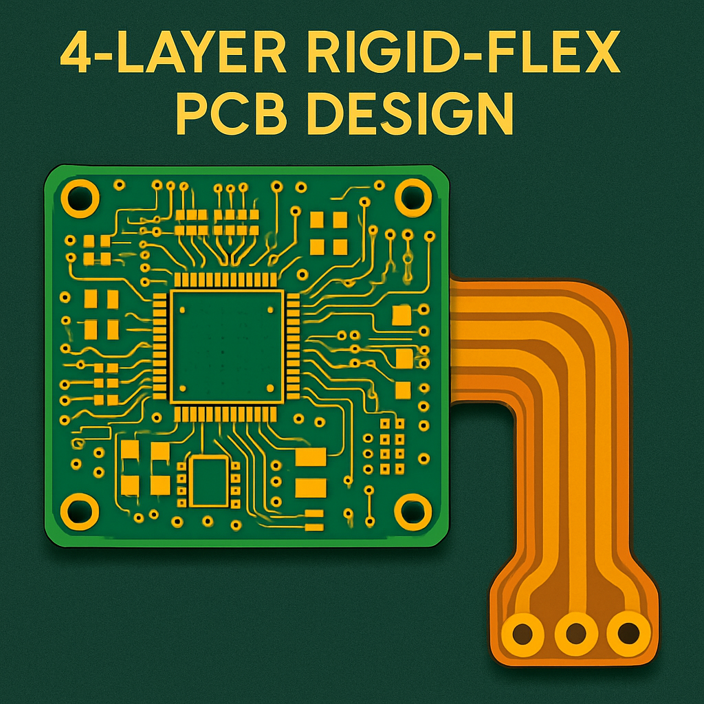 4 Layer Rigid-Flex PCB Solution