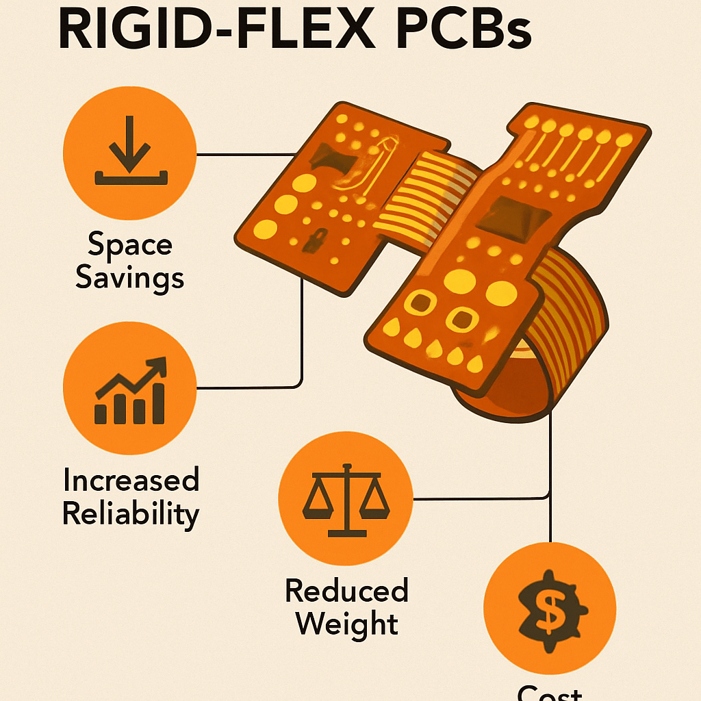4 Layer Rigid-Flex PCB Solution