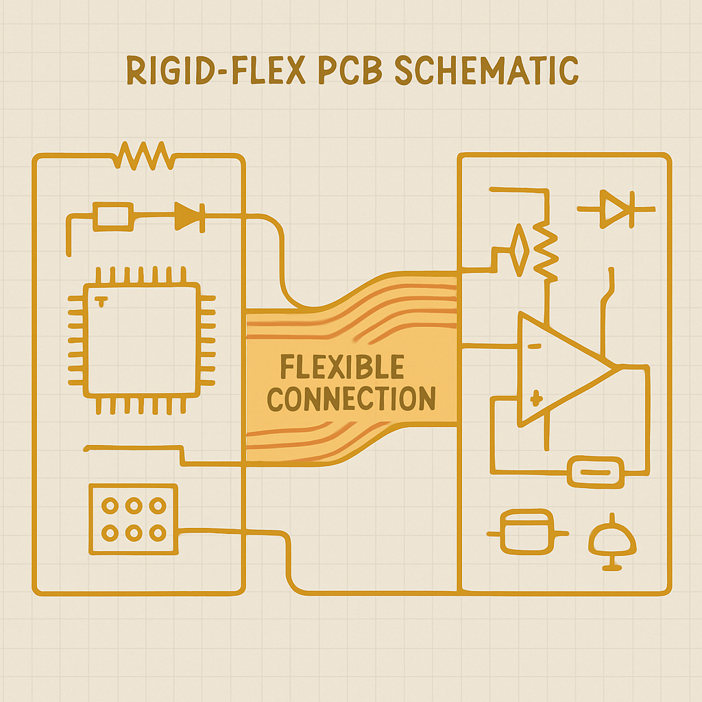 rigid flex pcb assembly