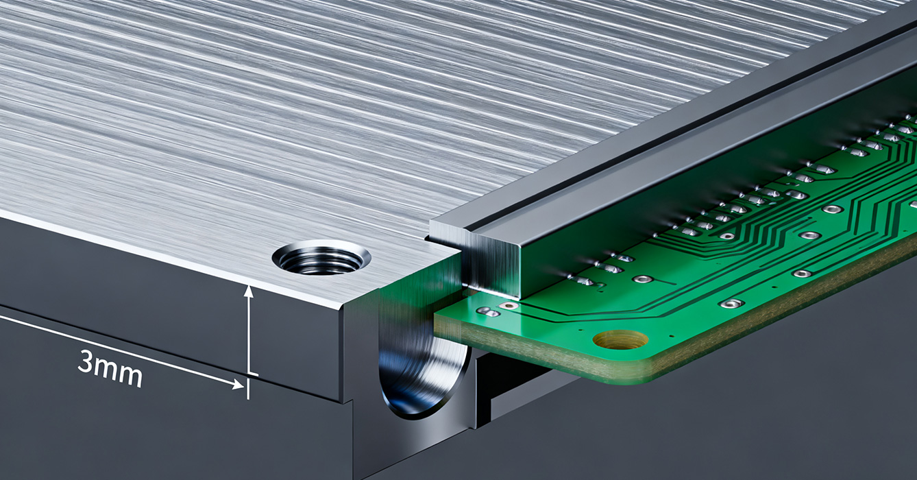 3mm Counterbore Sinkpad PCB