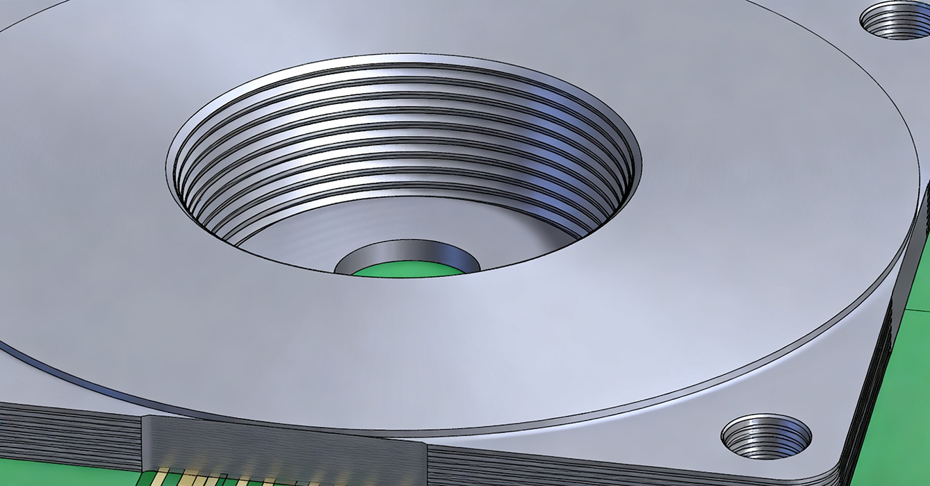 Tapped Counterbore Sinkpad Design