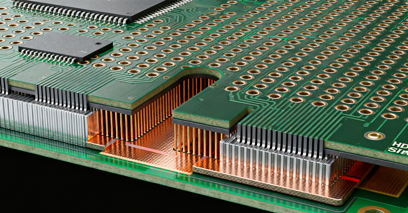 HDI Vias Sinkpad PCB Solution