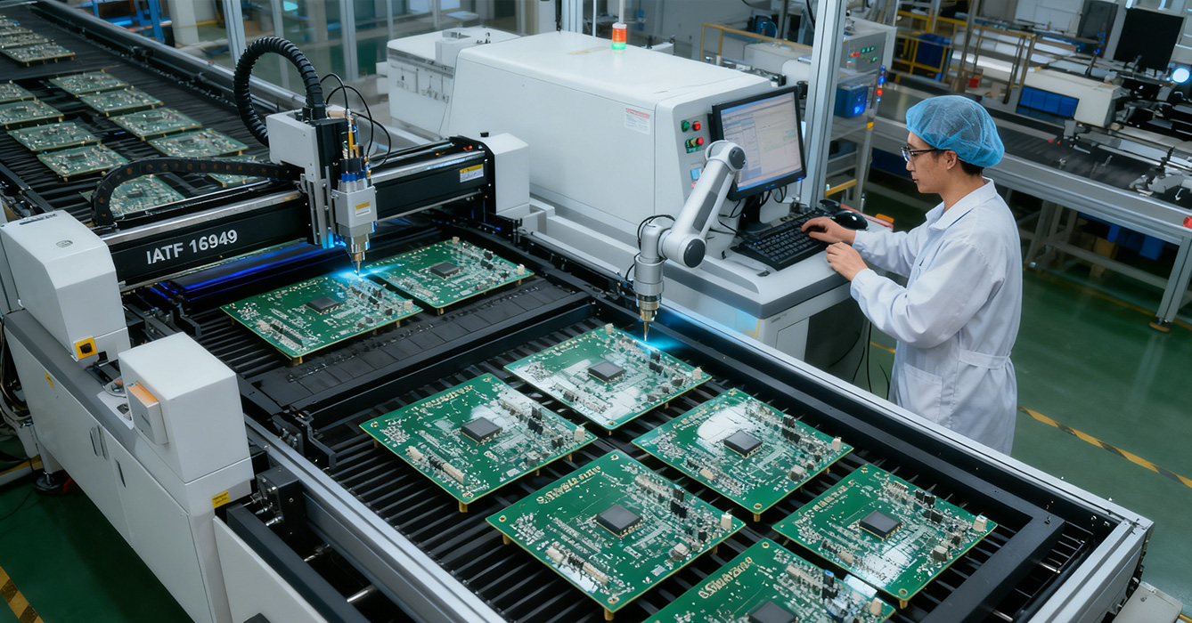 IATF 16949 Sinkpad Automotive PCB