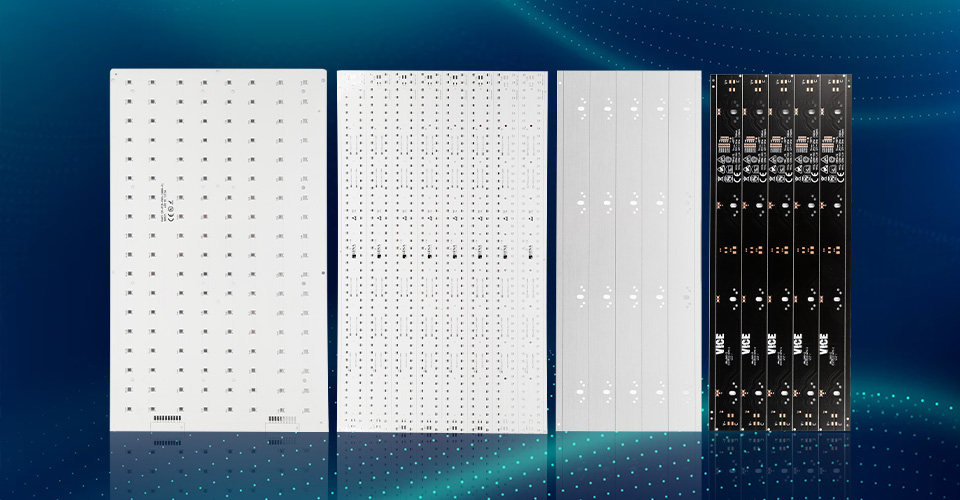 aluminum pcb led model light