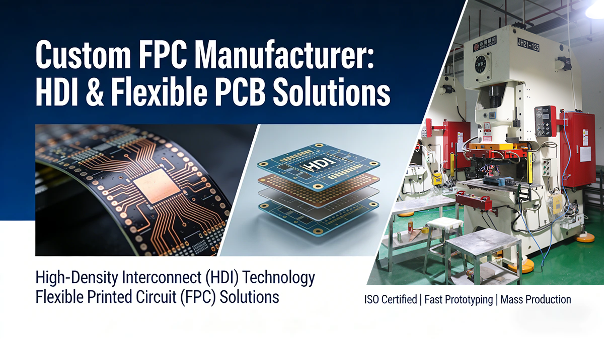 High-density interconnect (HDI) FPC manufacturing featuring blind and buried vias for smartphone and medical device applications High-density interconnect (HDI) FPC manufacturing featuring blind and buried vias for smartphone and medical device applications