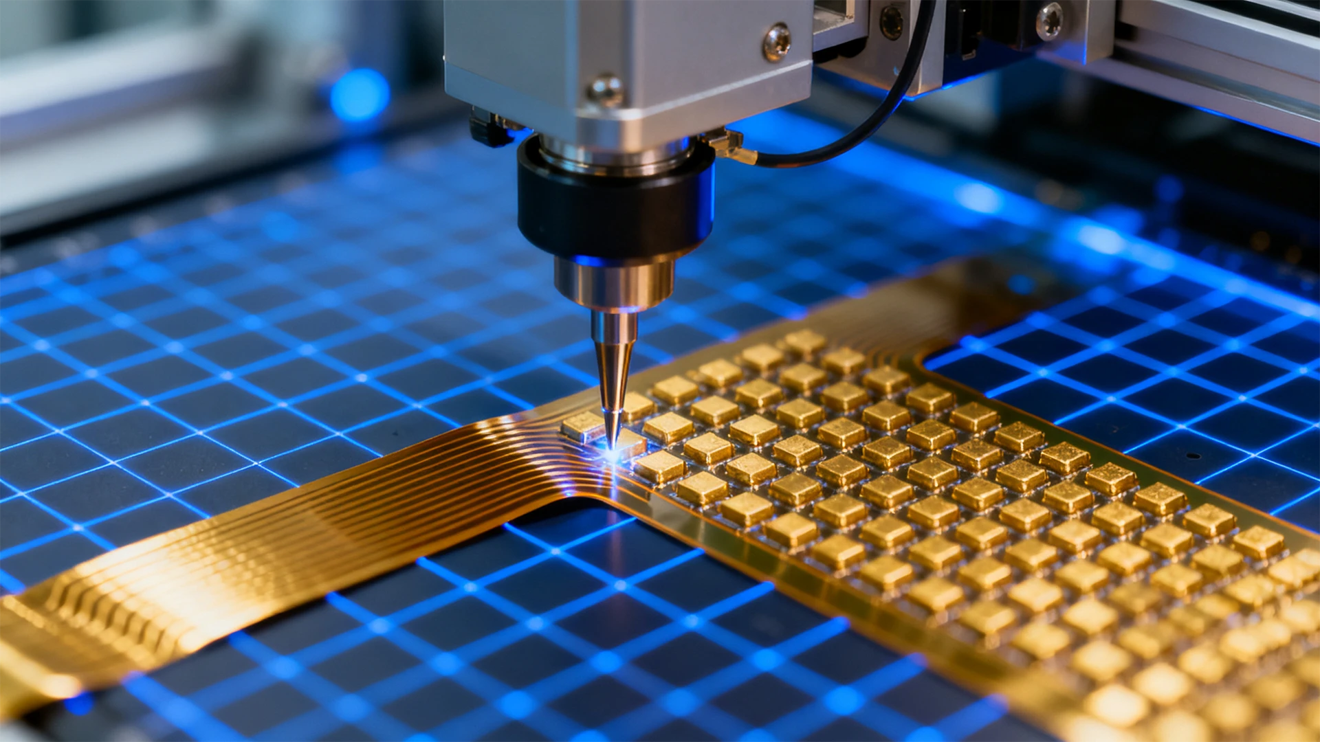 100% netlist electrical reliability testing using automated flying probe systems on flexible printed circuit boards