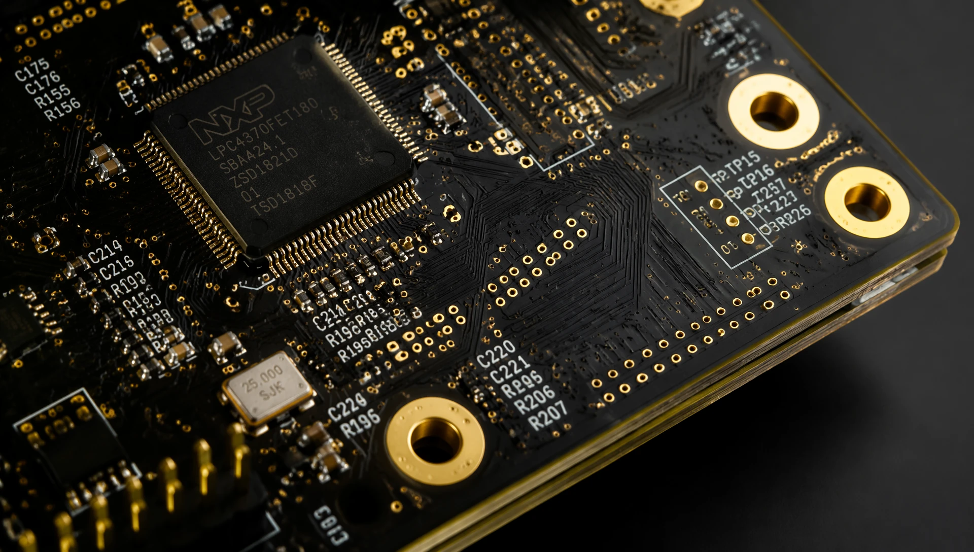High-precision multi-layer HDI circuit board with ENIG finish manufactured by ApolloPCB High-precision multi-layer HDI circuit board with ENIG finish manufactured by ApolloPCB
