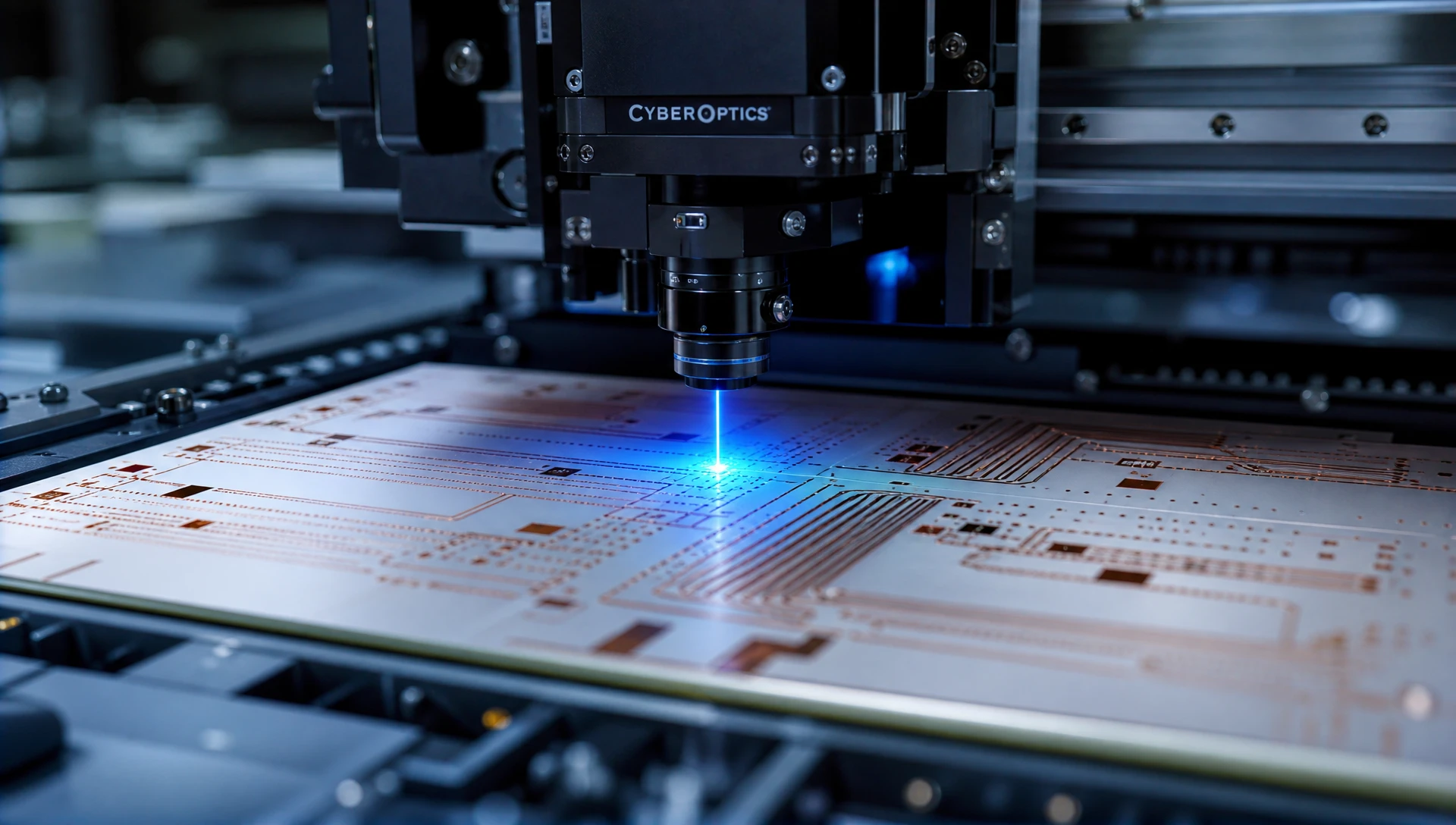 Laser direct imaging processing fine line trace geometry on high frequency pcb laminate Laser direct imaging processing fine line trace geometry on high frequency pcb laminate